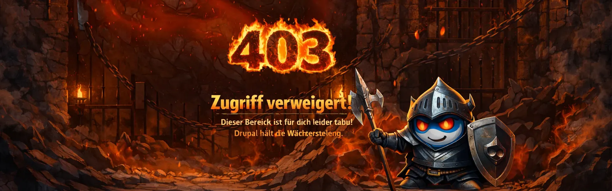 Zugang verweigert im Drachenverließ 403