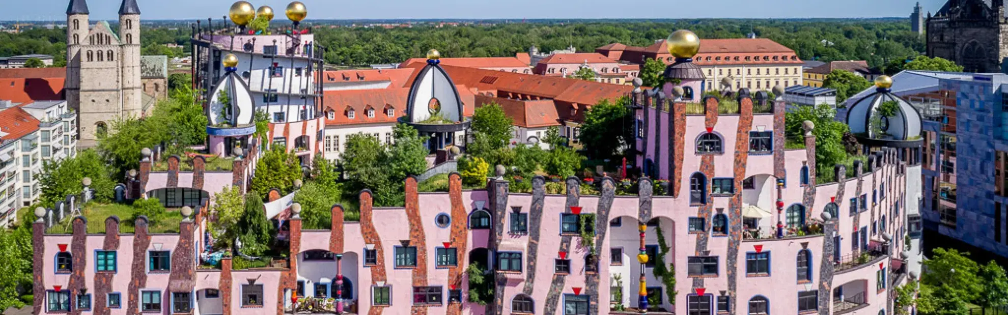 Magdeburg - die Grüne Zitadelle